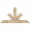 Ekena Millwork Richland Rough Sawn Timber Gable Bracket, Douglas Fir, 60"W x 32"H x 6"D x 6"F, 13/12 Pitch GBW060X32X0606RIC00RDF - alternate 1